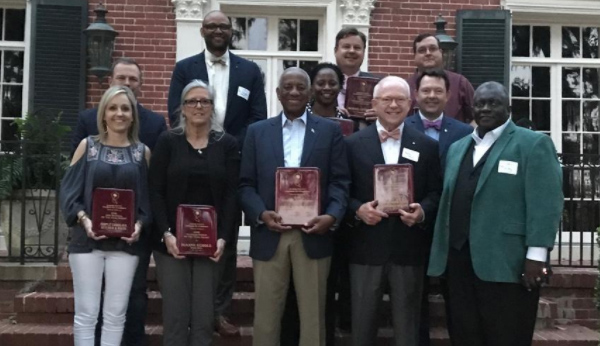 The chamber presented eight awards to individuals and businesses from the Ridgeland and Hardeeville areas of Jasper County