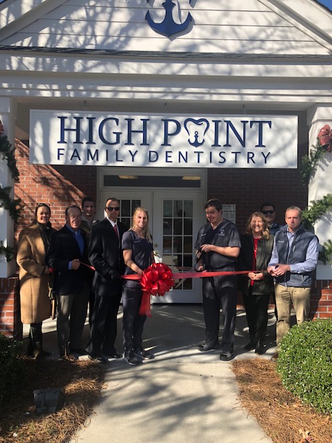 High Point Family Dentistry Ribbon Cutting