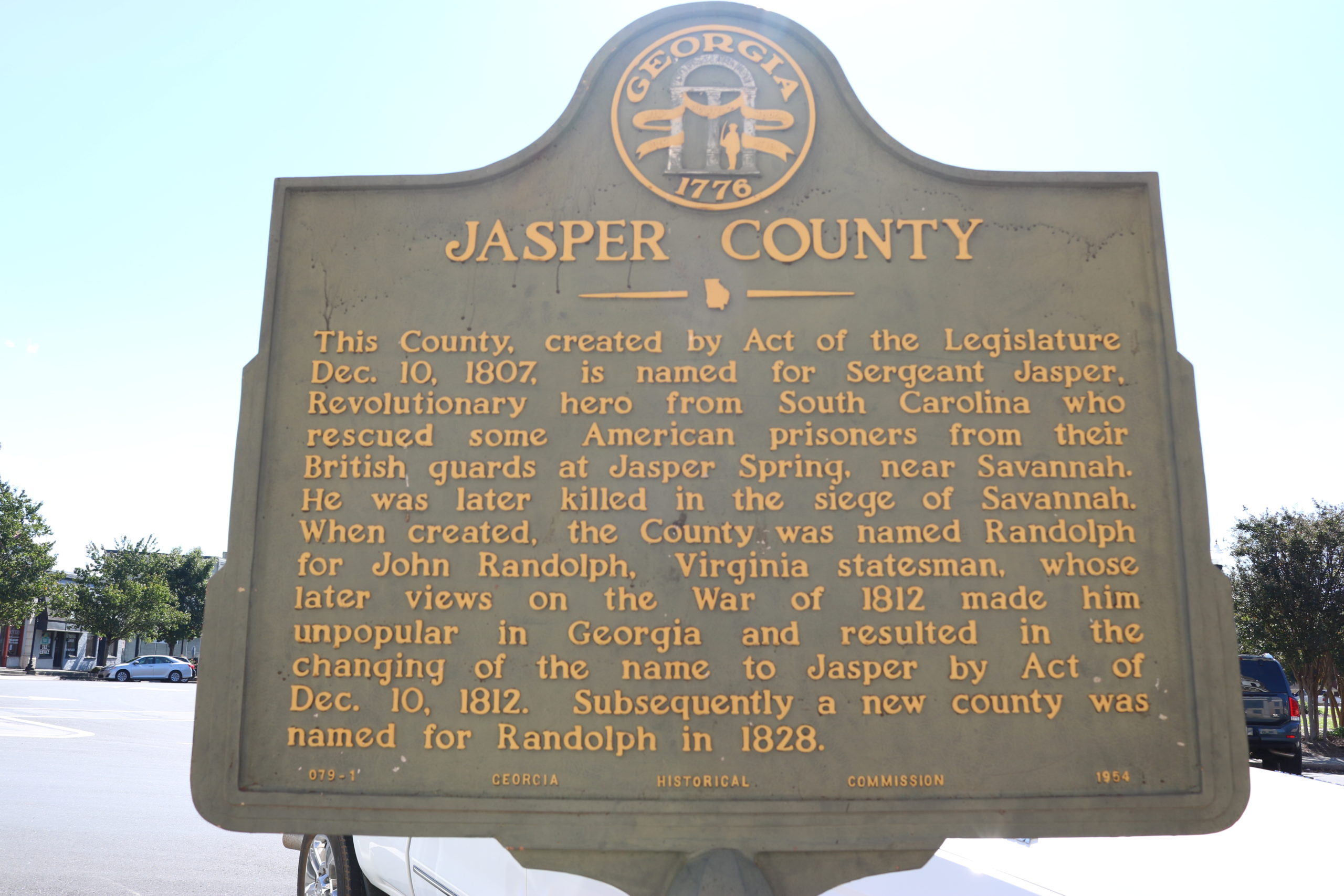 Jasper County History